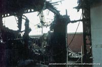 SRN4 The Prince of Wales (GH-2054) destroyed by fire at Dover